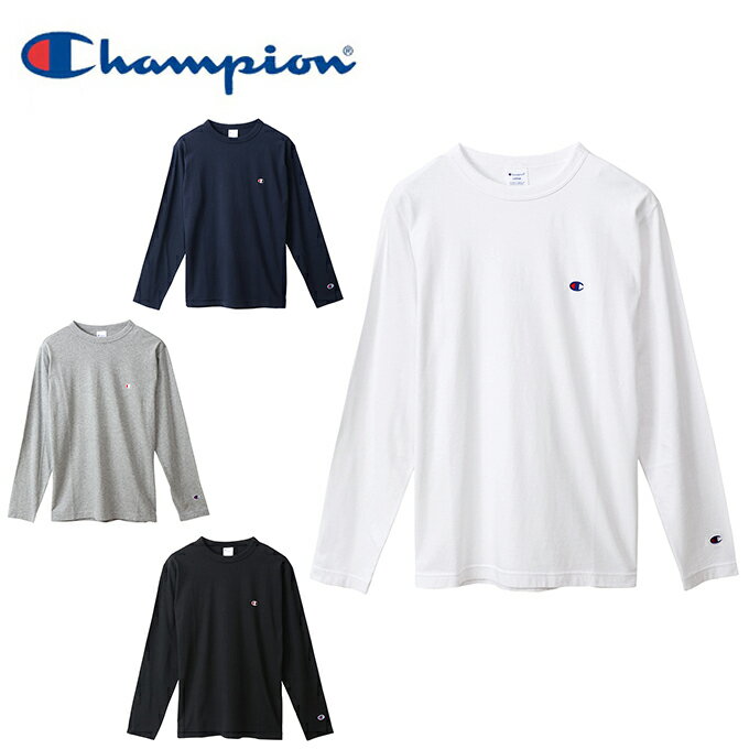 チャンピオン Champion Tシャツ 長袖 メンズ ロングスリーブTシャツ ベーシック C3-P401のサムネイル