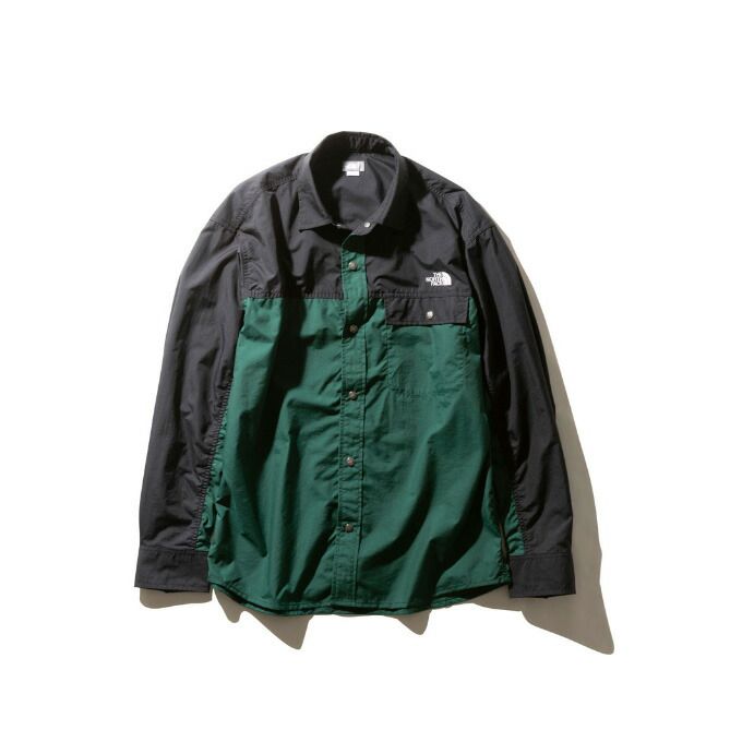 ノースフェイス 長袖シャツ メンズ レディース ロングスリーブヌプシシャツ NR11961 NG THE NORTH FACE