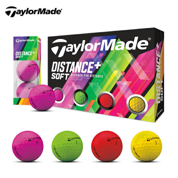 e[[Ch St{[ 1_[X 12 DISTANCE+ SOFT fBX^X+\tg }`J[ DISTANCE+ SOFT MULTI DZ M7174701 TaylorMade F