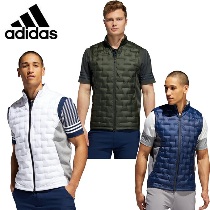 アディダス ゴルフウェア ベスト メンズ フロストガード インシュレーテッド Frostguard Insulated Vest FWI99 adidas