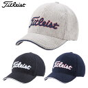 【3980円以上基本送料無料（沖縄除く） 2/17 9:59まで】 タイトリスト Titleist ゴルフ キャップ メンズ カジュアルウォーム HW9CWR