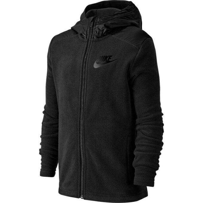 ナイキ フリースジャケット ジュニア YTH ウィンターイズド フルジップフーディ BV4506 011 NIKE