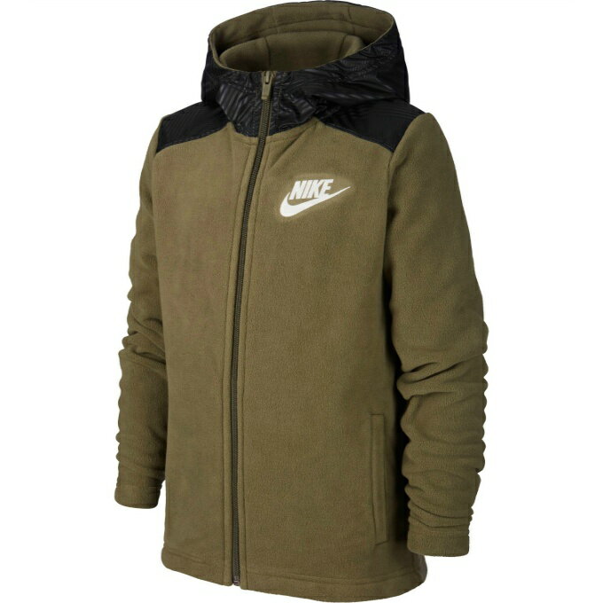 ナイキ フリースジャケット ジュニア YTH ウィンターイズド フルジップフーディ BV4506 222 NIKE