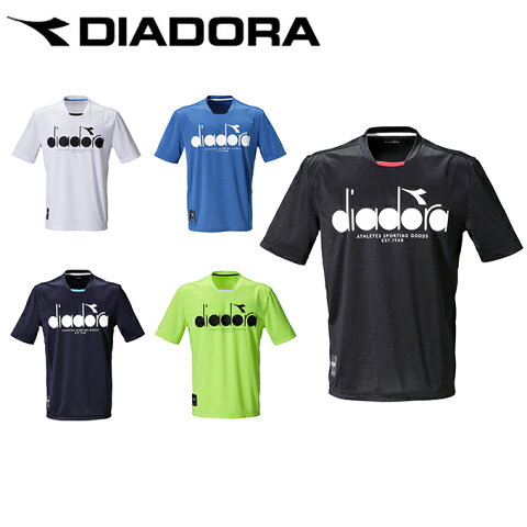 ディアドラ テニスウェア Tシャツ 半袖 メンズ Tシャツ ビッグ 5ボール DTP0585 DIADORA