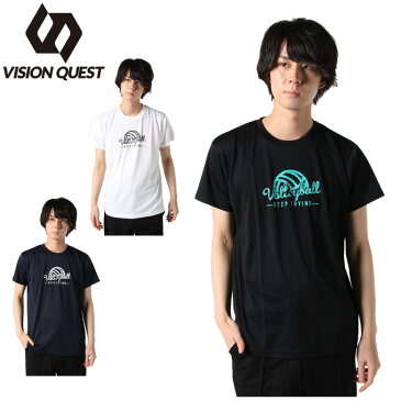 ビジョンクエスト VISION QUEST バレーボールウェア 半袖シャツ メンズ バレープレイヤー Tシャツ VQ570513J02