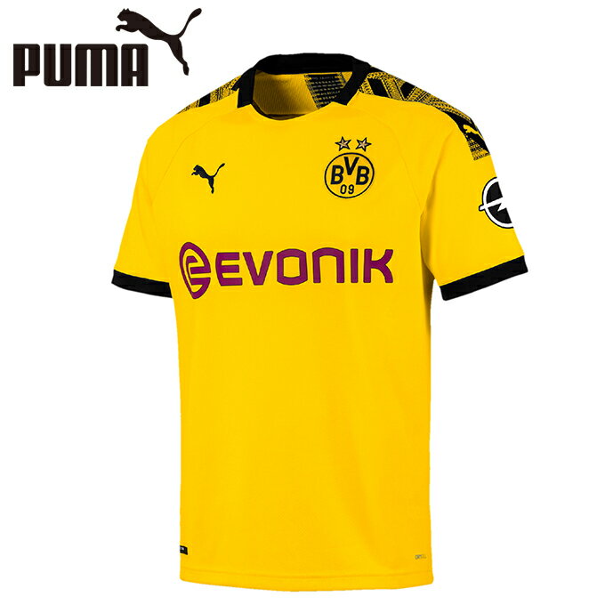 プーマ サッカーウェア レプリカシャツ メンズ ドルトムント BVB SS ホーム 半袖 ユニフォーム 755737 01 PUMA