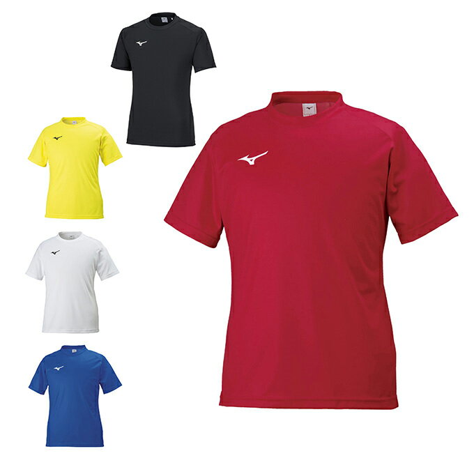 【全品対象最大10%OFFクーポン 2025/11/30 0:00〜12/11 1:59】ミズノ サッカーウェア プラクティスシャツ 半袖 メンズ P2MA80...