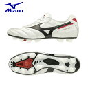 ミズノ サッカースパイク メンズ ジュニア モレリア2 JAPAN P1GA200109 MIZUNO【ご自宅配送限定】 人気モデル 素足感覚 軽量 柔軟 天然...