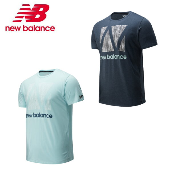 ニューバランスTシャツ半袖メンズ574SグラフィックヘザーテックショートスリーブTシャツAMT01071newbalance