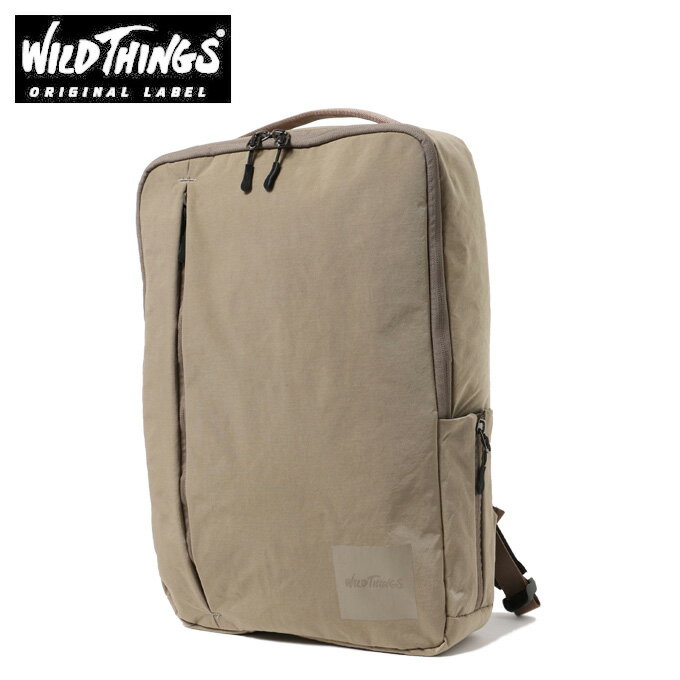 ワイルドシングス リュックサック 13L メンズ レディース WT-380-0132 BE WILDTHINGS バックパック