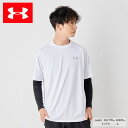 アンダーアーマー 服（父向き） アンダーアーマー Tシャツ 半袖 メンズ UAテック ショートスリーブ Tシャツ 1358553-100 UNDER ARMOUR