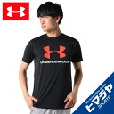 アンダーアーマー Tシャツ 半袖 メンズ UAテック ビッグロゴ ショートスリーブ 1359132-001 UNDER ARMOUR ルーズフィット ゆったり スポーツウェア