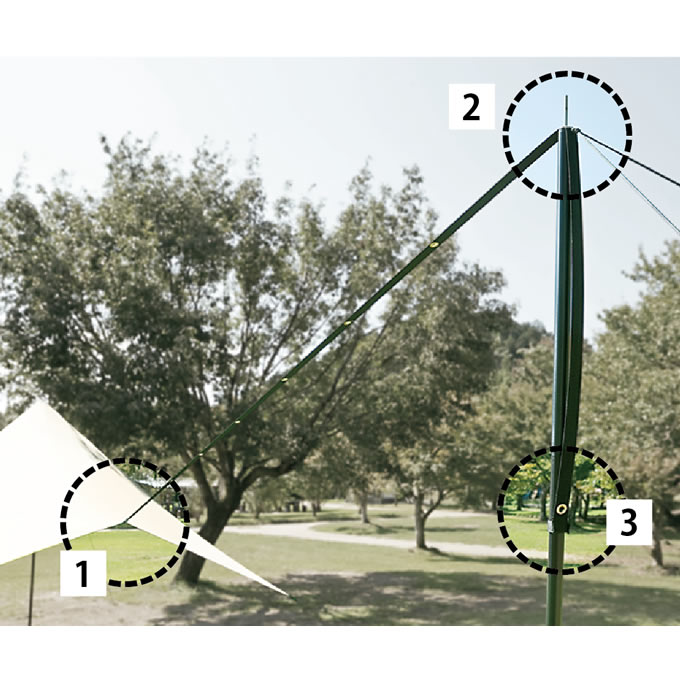 ビジョンピークス 延長ロープ タープセッティングテープ VP160309J11 VISIONPEAKS通販格安セール情報　楽天　通販