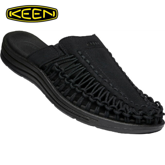 キーン KEEN サンダル メンズ ユニーク ツー スライド 1022371 BK/BK