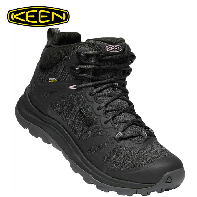 キーン KEEN スニーカー レディース テラドーラ ツー ミッド ウォータープルーフ 1022352 BK/MG