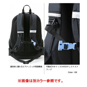 【期間限定対象商品500円クーポン発行中】 ノースフェイス リュックサック 22L ジュニア キッズ ラウンディキッズ ピンク NMJ71801 PJ THE NORTH FACE 日帰り登山