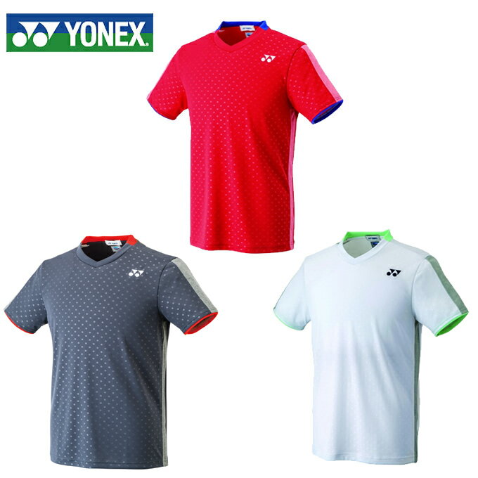 ヨネックス テニスウェア Tシャツ 半袖 メンズ ユニゲームシャツ フィットスタイル 10270 YONEX