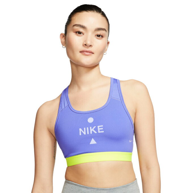 ナイキ スポーツブラ ブラトップ レディース スウッシュ アイコン クラッシュ CV9504-500 NIKEのサムネイル