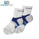 クロスプロ CROSS PRO トレッキングソックス メンズ レディース 3DFアーチパネルダブルテーピングS Z571-101-24-60