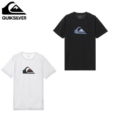 クイックシルバー ラッシュガード 半袖 メンズ COMP LOGO SS UVカット UPF50+ Tシャツ REGULAR FIT QLY201079 QUIKSILVER
