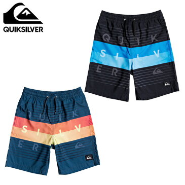 クイックシルバー サーフパンツ 男の子 ジュニア WORD BLOCK VOLLEY YOUTH 17 ボードショーツ 17インチ EQBJV03266 QUIKSILVER