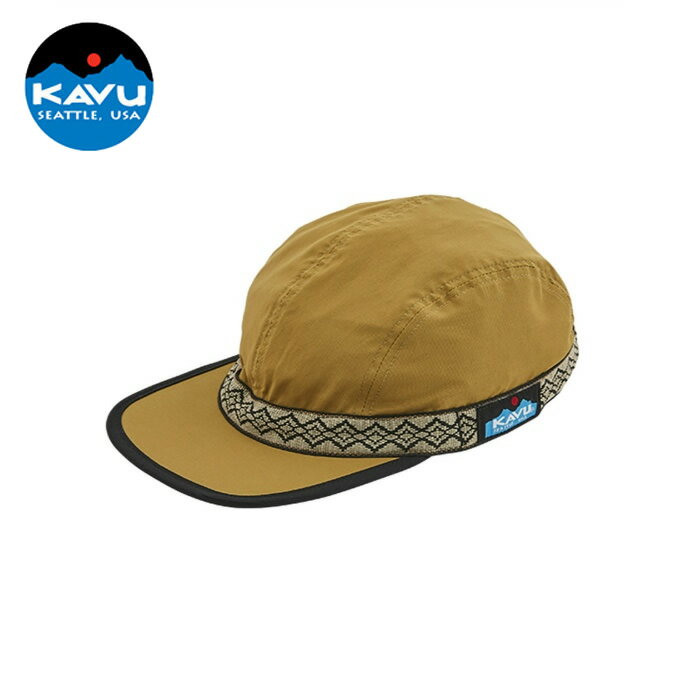 カブー KAVU 帽子 キャップ メンズ レディース 60/40 ストラップキャップ 19821254 Brown Beigeのサムネイル