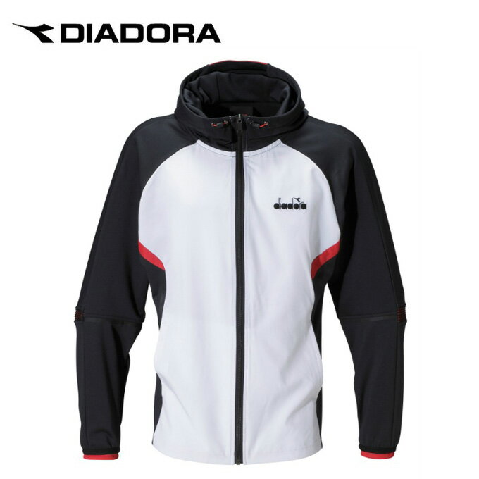 ディアドラ DIADORA テニスウェア バドミントンウェア スウェット パーカー メンズ コンペティションジャケット DTT0181