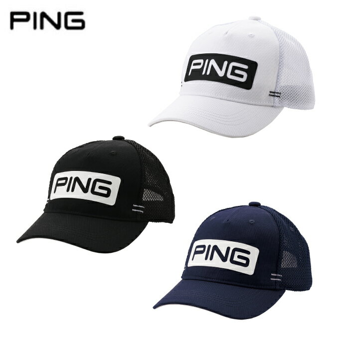 ピン ピン PING ゴルフ キャップ メンズ HW-U206 CANDY BAR MESH CAP キャンディバーロゴメッシュキャップ 35343