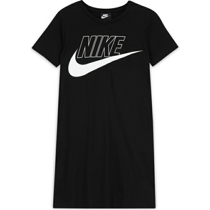 ナイキ チュニック 半袖Tシャツ ジュニア ガールズ Tシャツドレス CU8375-010 NIKE