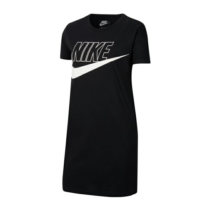 ナイキ チュニック 半袖Tシャツ ジュニア ガールズ Tシャツドレス CU8375-010 NIKE