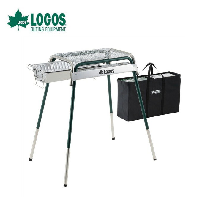 【4月4日(木)20:00〜4月10日1:59(水)限定商品500円クーポン発行中】ロゴス LOGOS バーベキューコンロ チューブグリルSmart80 M 81062603のサムネイル