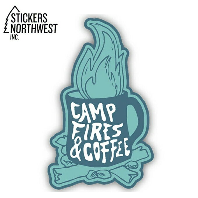 ステッカーズノースウエスト STICKERS NORTHWEST ステッカー CAMP FIRES & COFFEE 0283-LSTK