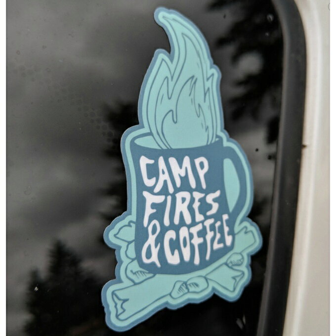 ステッカーズノースウエスト STICKERS NORTHWEST ステッカー CAMP FIRES & COFFEE ...