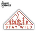 XebJ[Ym[XEGXg STICKERS NORTHWEST XebJ[ STAY WILD FIRE 0365-LSTK