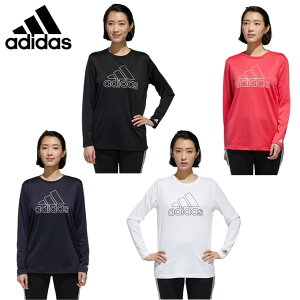 アディダス Tシャツ 長袖 レディース MH BOS 長袖機能Tシャツ IXK58 adidas