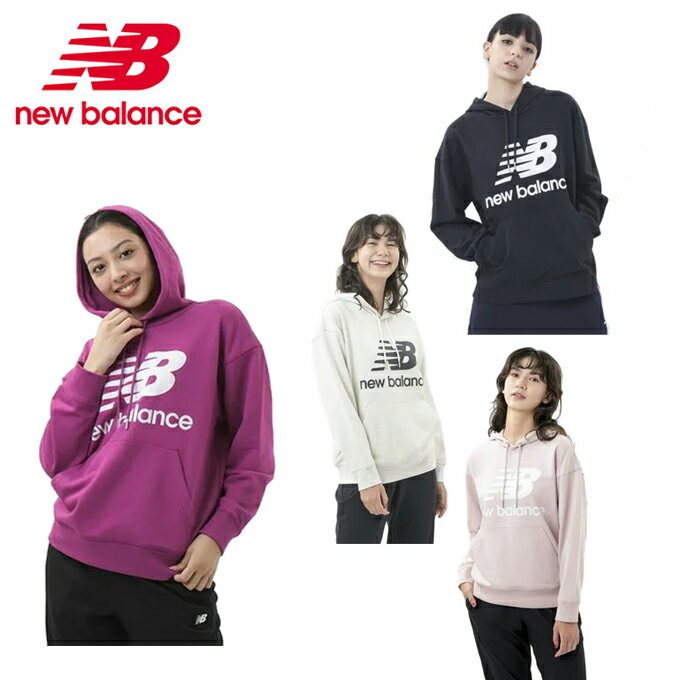 ニューバランス スウェットパーカー レディース スウェット オーバーサイズド プルオーバー WT03547 new balanceのサムネイル