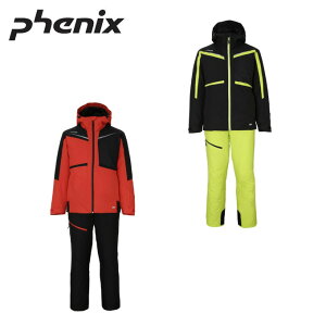 スキーウェア 上下セット メンズ 耐水圧10,000mm 発熱保温素材 パスケースポケット付き PSA722P30 フェニックス Phenix スキースーツ スノーウェア?雪遊び