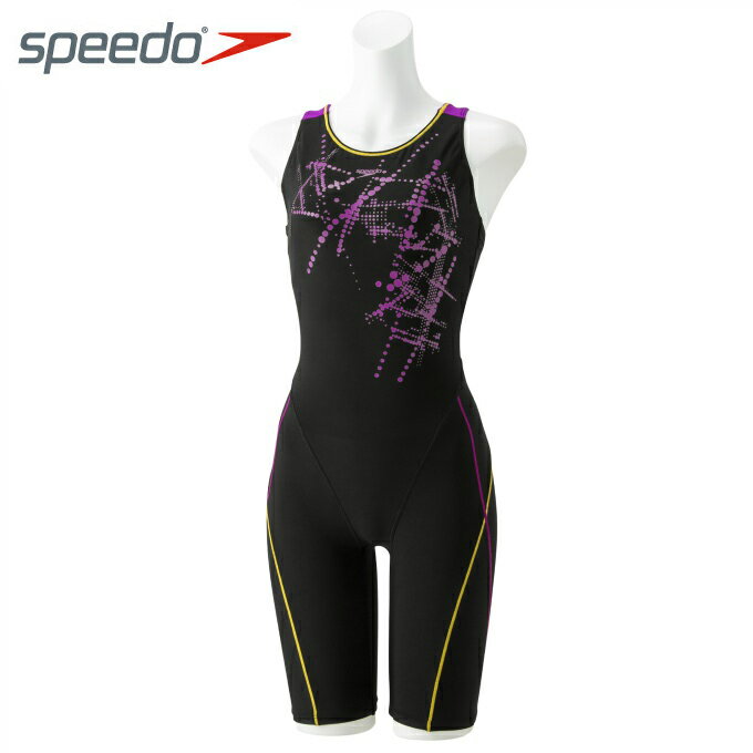 スピード Speedo フィットネス水着 オールインワン レディース スプラッシュドットルースンニースキン Splash Dot Loosen Kneeskin SFW12059-TP