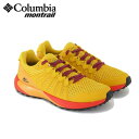 コロンビア モントレイル トレイルランニングシューズ レディース F.K.T.斑尾イエロー マダラオイエロー YL0760 738 Columbia montrail