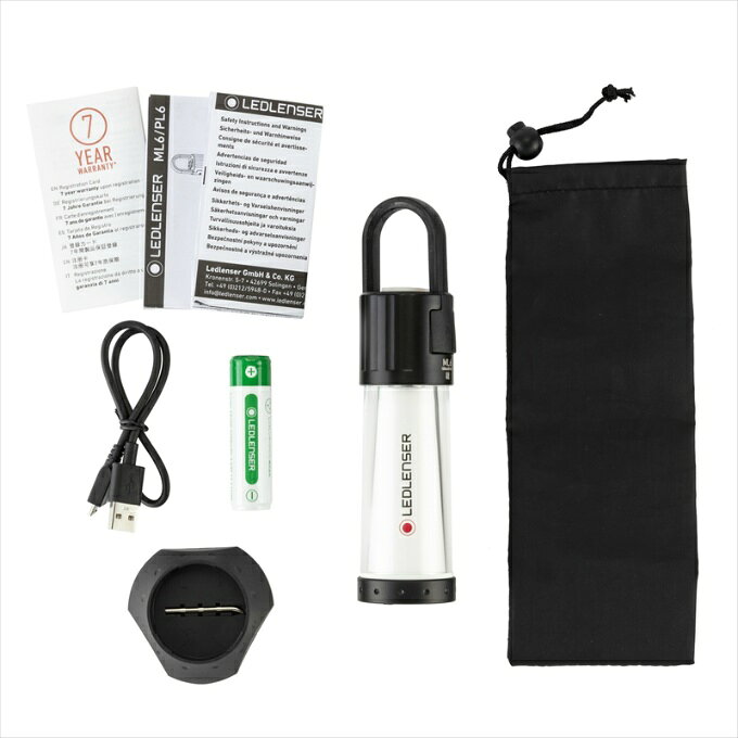 レッドレンザー(LED LENSER) ランタン LEDランタン ML6 Warm 43132 防災 グッズ 電...