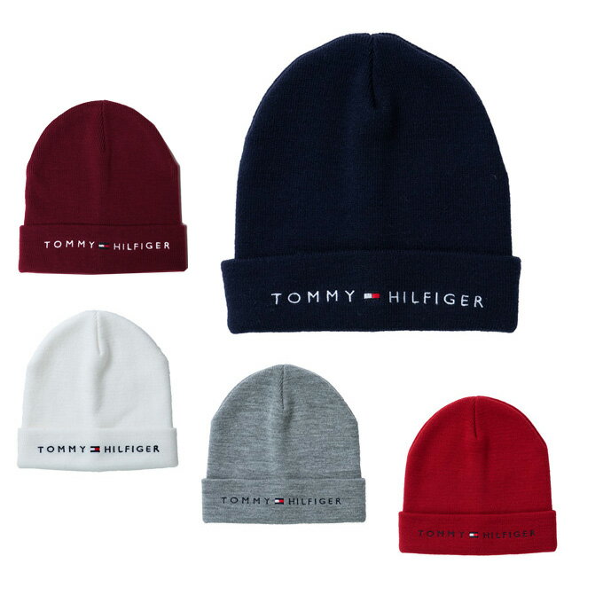 ブランドニット帽（メンズ） トミーヒルフィガーゴルフ TOMMY HILFIGER GOLF ニット帽 メンズ ベーシックビーニー THMB007F