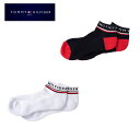 トミーヒルフィガーゴルフ TOMMY HILFIGER GOLF ゴルフ ソックス レディース ロゴショート THMB015F