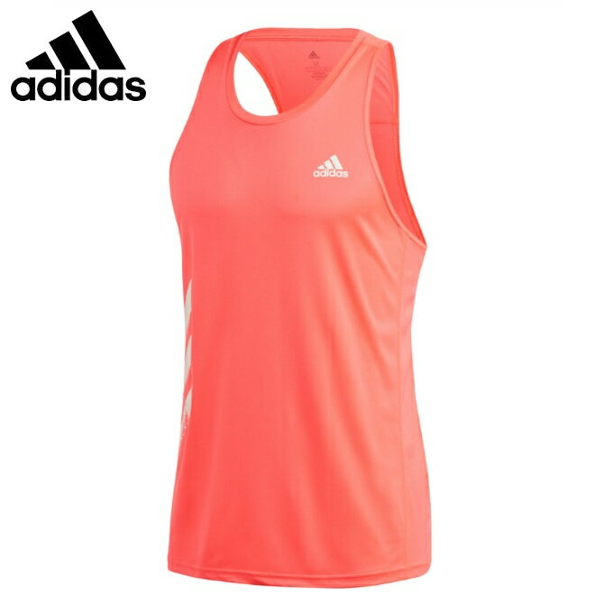 アディダス ランニングウェア Tシャツ ノースリーブ メンズ オウン ザ ラン 3ストライプス PB シングレット GC7896 IDE48 adidas