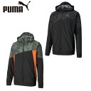 プーマ ジャケット メンズ ランニング グラフィック フーデッド ウーブン ジャケット 519974 PUMA