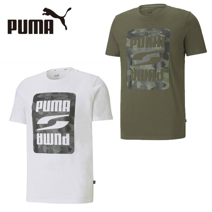 プーマ Tシャツ 半袖 メンズ REBEL CAMOグラフィックTシャツ 587059 PUMA