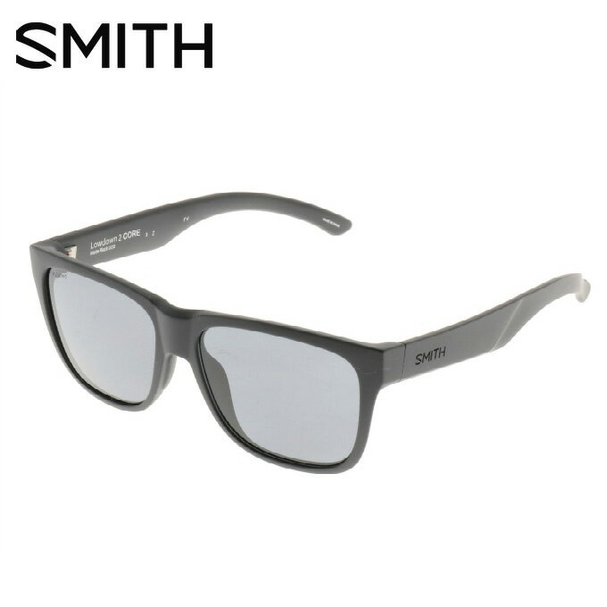 偏光サングラス スミス SMITH 偏光サングラス SUNGLASS 偏光 Lowdown2 CORE Matte Black