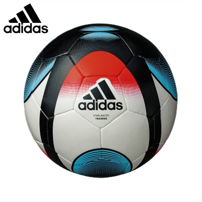 アディダス サッカーボール 5号球 検定球 メンズ スターランサーTR ハイブリッド AF5699W adidas