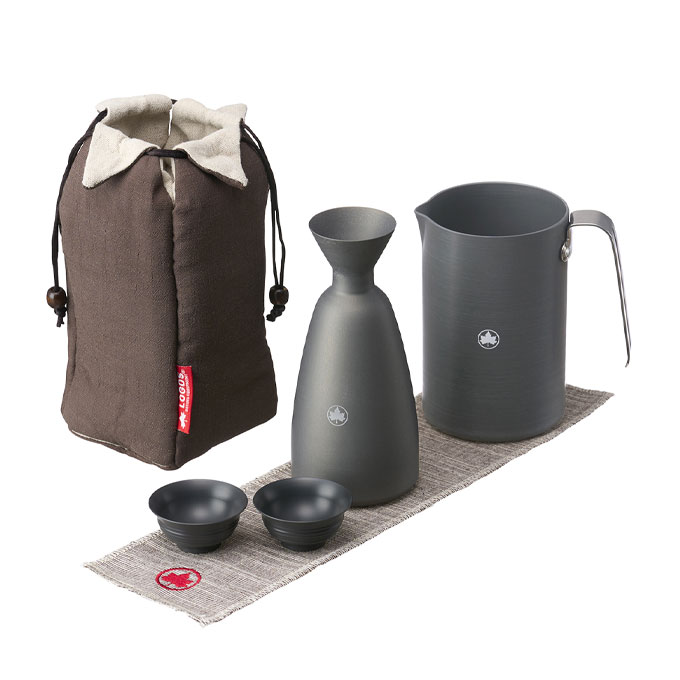 【まとめ買いで最大ポイント10倍6/4 20：00〜6/11 1：59】ロゴス LOGOS 食器セット 携帯・アウトドア熱燗セット 81280308のサムネイル