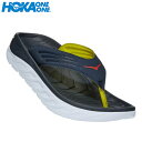 【まとめ買いで最大10％OFF！〜4/17 9:59】ホカ オネオネ HOKA ONEONE メンズ サンダル ORA RECOVERY FLIP オラ リカバリー フリップ 1099675 OBFS