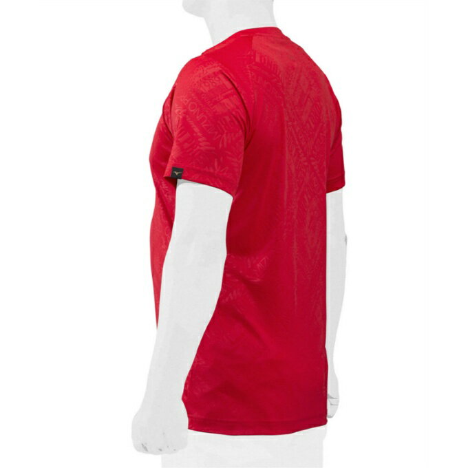 ミズノ 野球ウェア 半袖Tシャツ メンズ エンボス・グラフィックTシャツ 12JA1T7562 MIZUNO